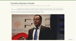 Desktop Screenshot of faustinosanchezguindo.com